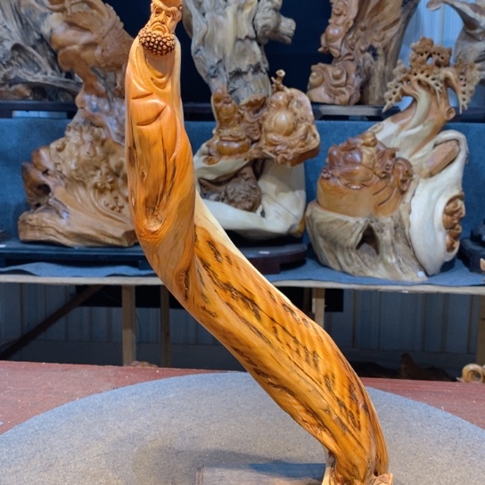 柏木（崖柏）根雕摆件