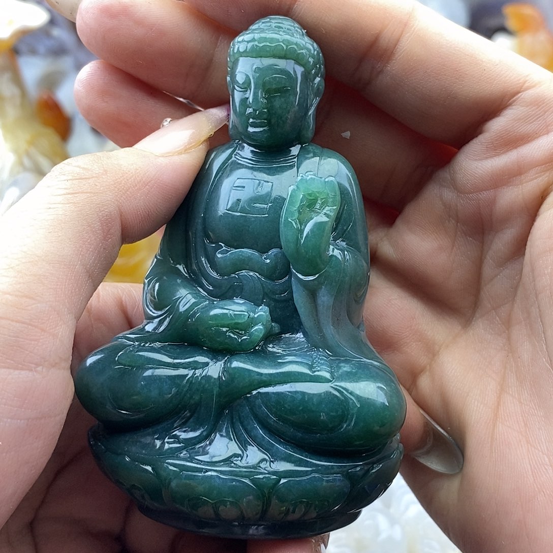 西***抖石英质玉未镶嵌手饰大日