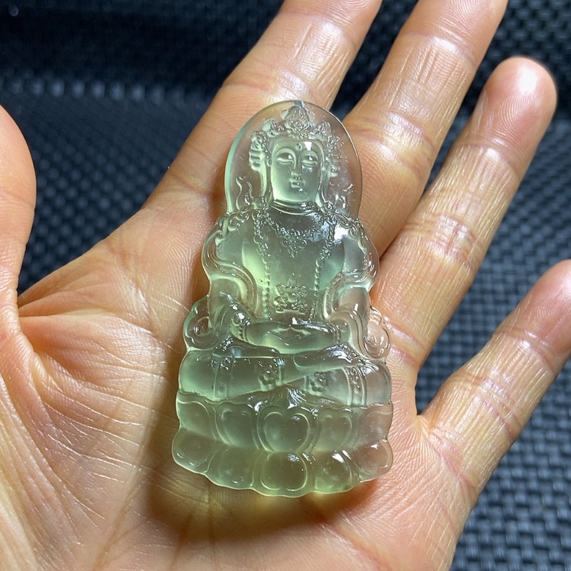 【闪购商品】未镶嵌蛇纹石玉颈饰溜*锅