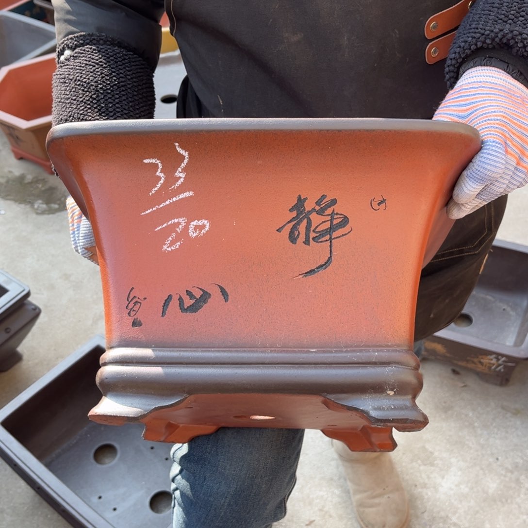 紫砂花盆盆景艺术