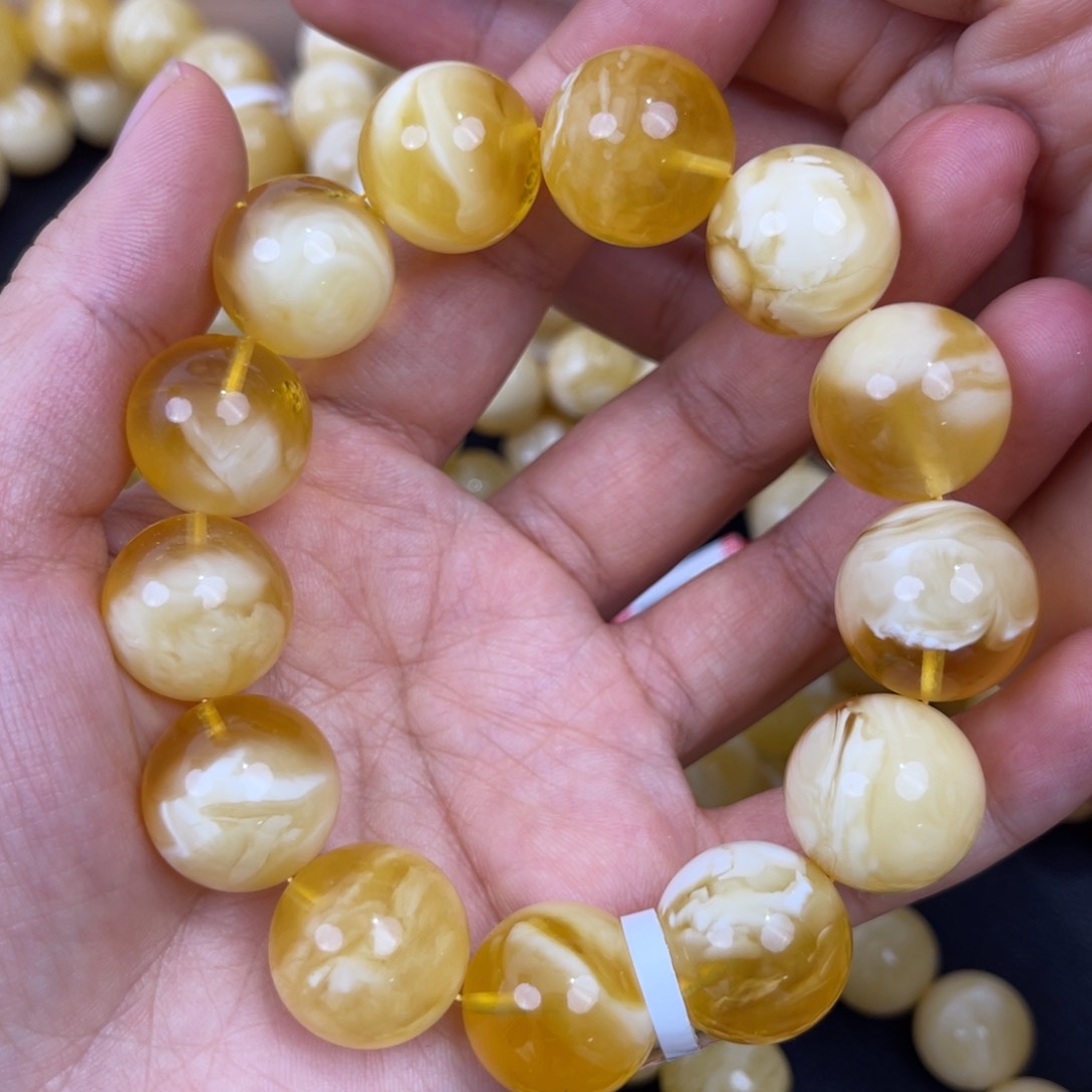 裸石琥珀未镶嵌尺寸17