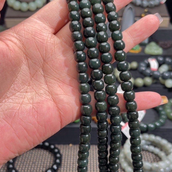 和田玉手链未镶嵌