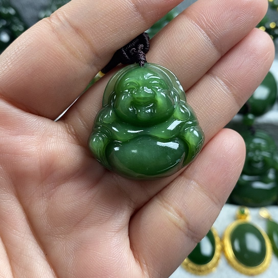 和田玉（碧玉）未镶嵌颈饰30