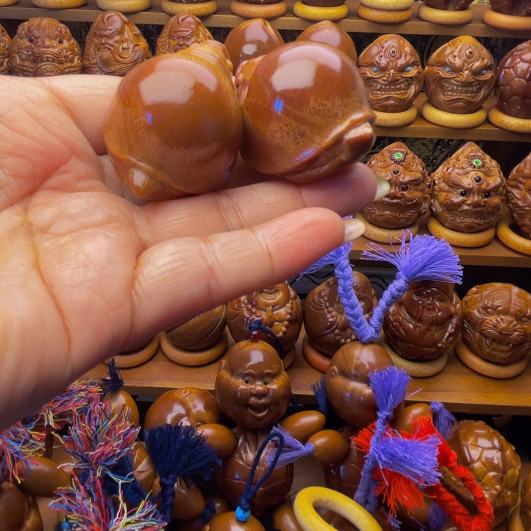 人***人橄榄核吊坠乌龟手球