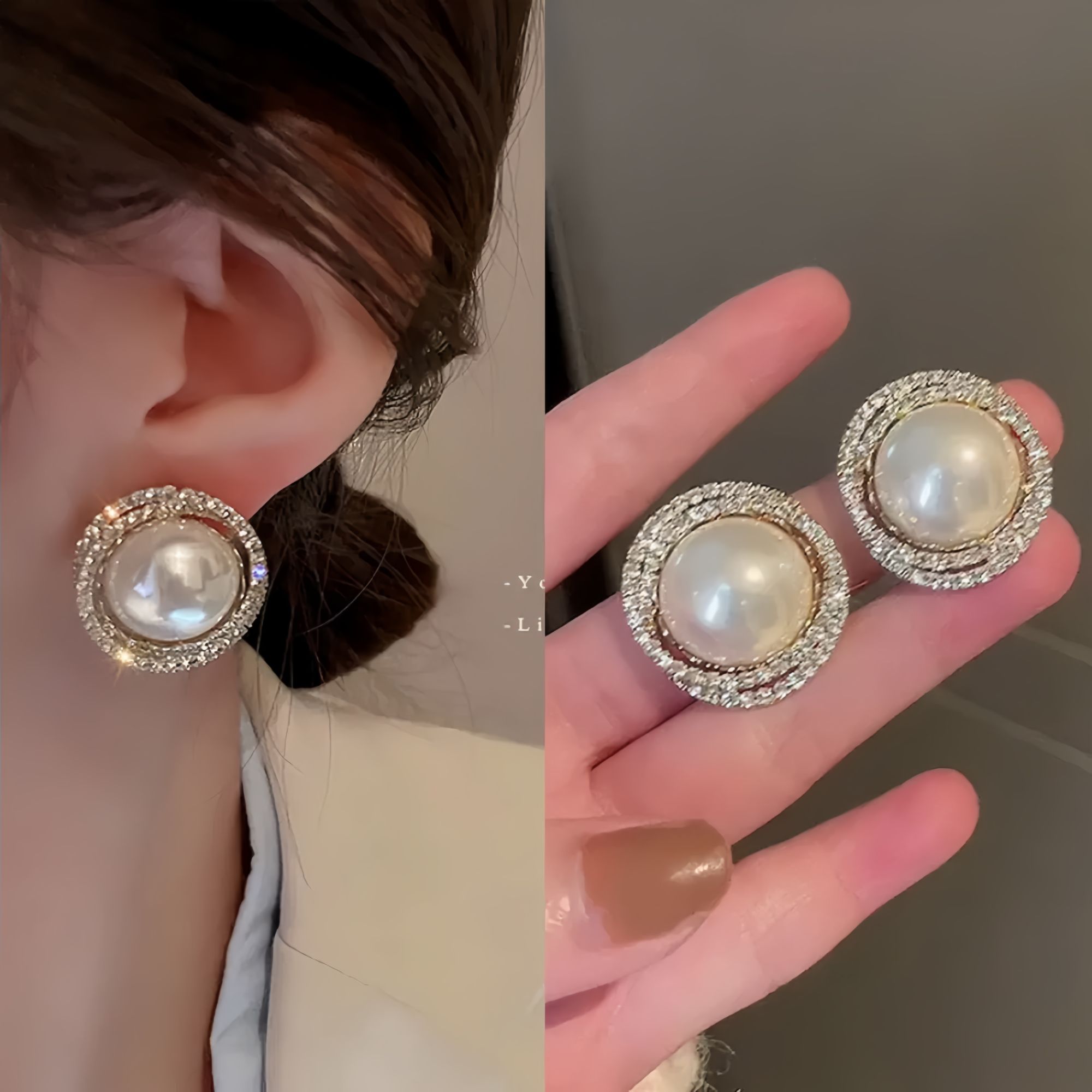  新款潮女设计感简约耳环（010）