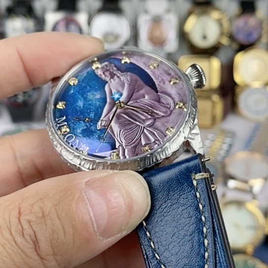 钢金属合金人工动能机芯