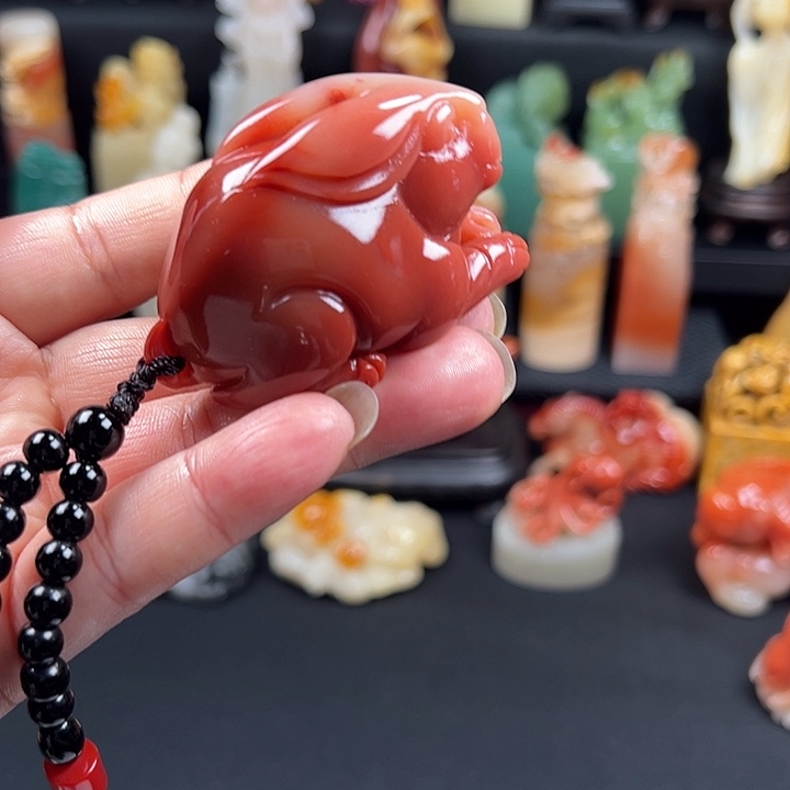 寿山石老性芙蓉石