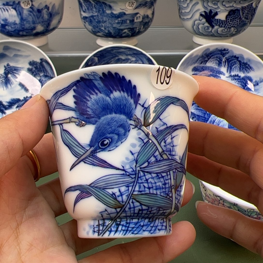 杯木木景德镇纯手绘茶具109