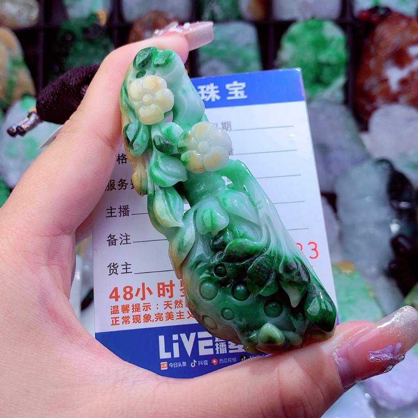 【闪购商品】翡翠颈饰未镶嵌挂件