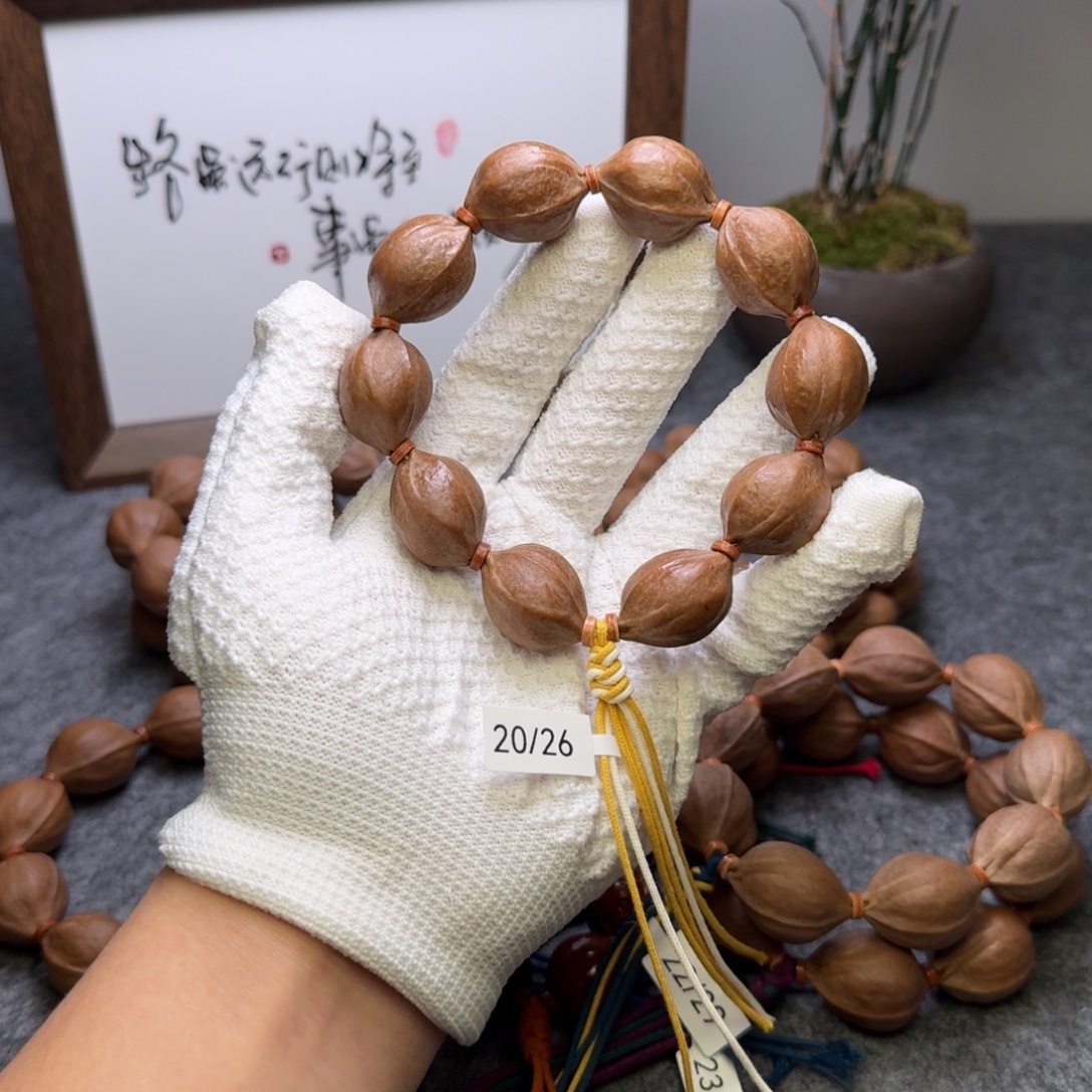 糖***啊橄榄核手串/手链20/26鲨鱼背