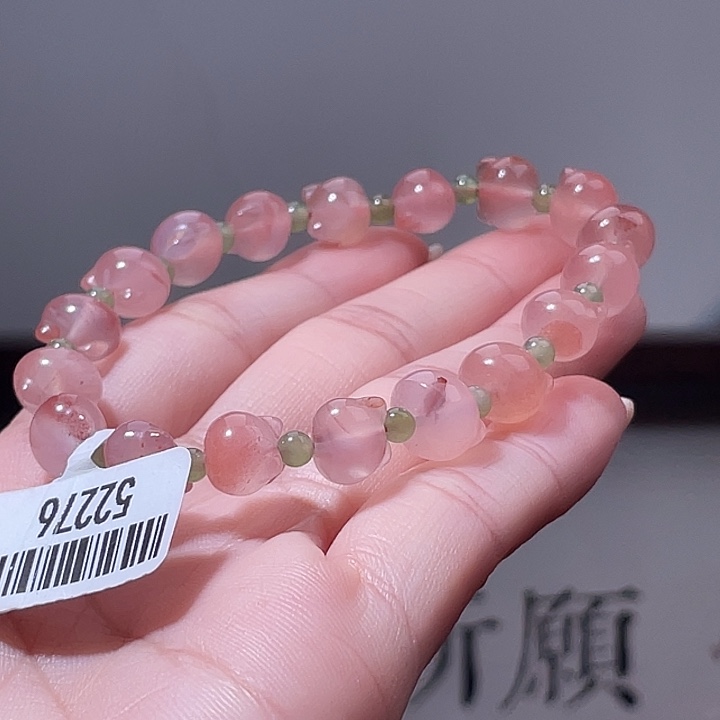 南红玛瑙合金手链52276