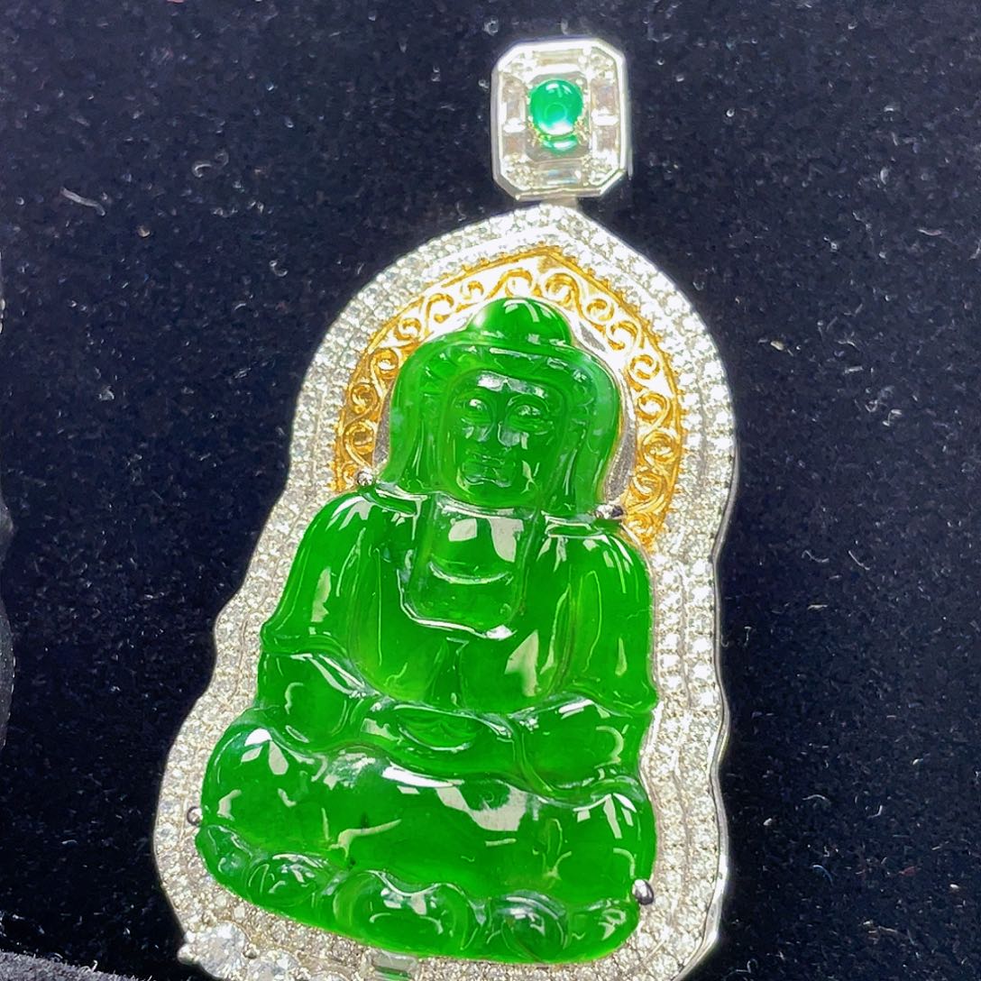 翡翠吊坠(不含链)未镶嵌