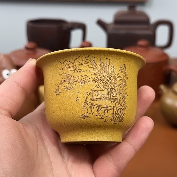 宜兴紫砂主人杯杯