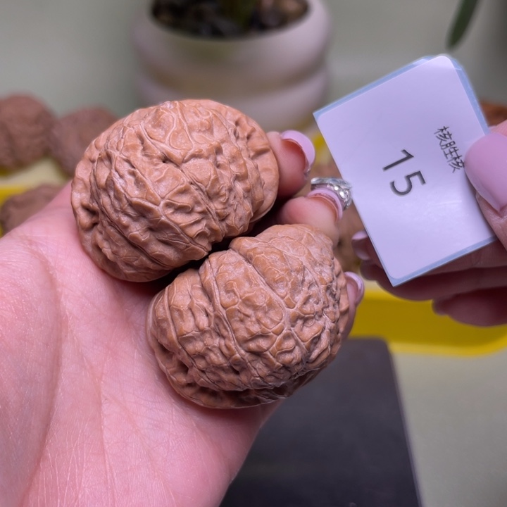 文玩核桃把件✣南瓜墩44.15