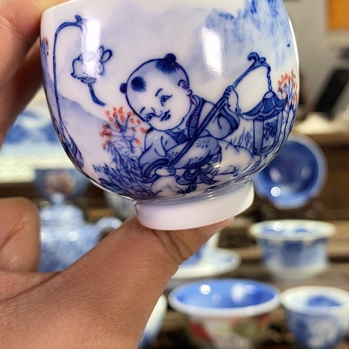 杯景德镇手工手绘陶瓷，高亮兴老师作品