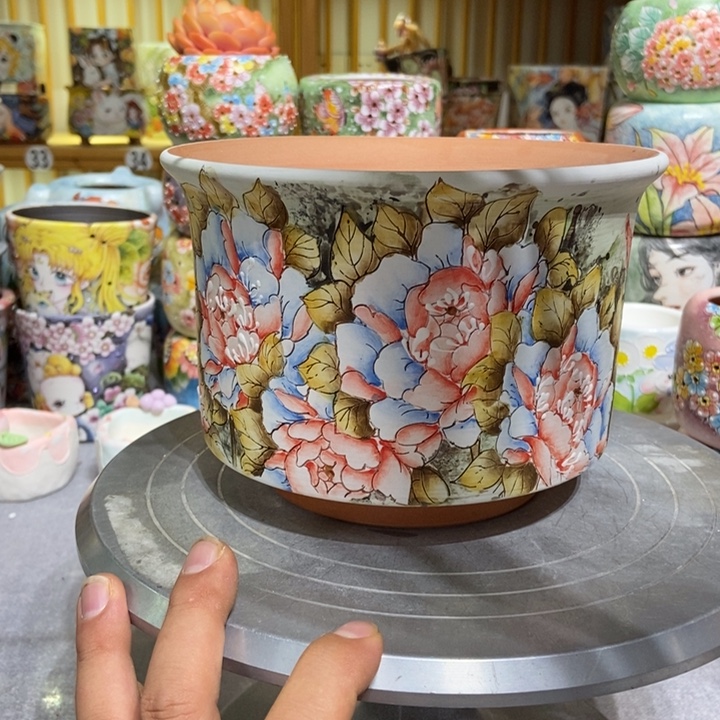 景德镇艺术手绘作品