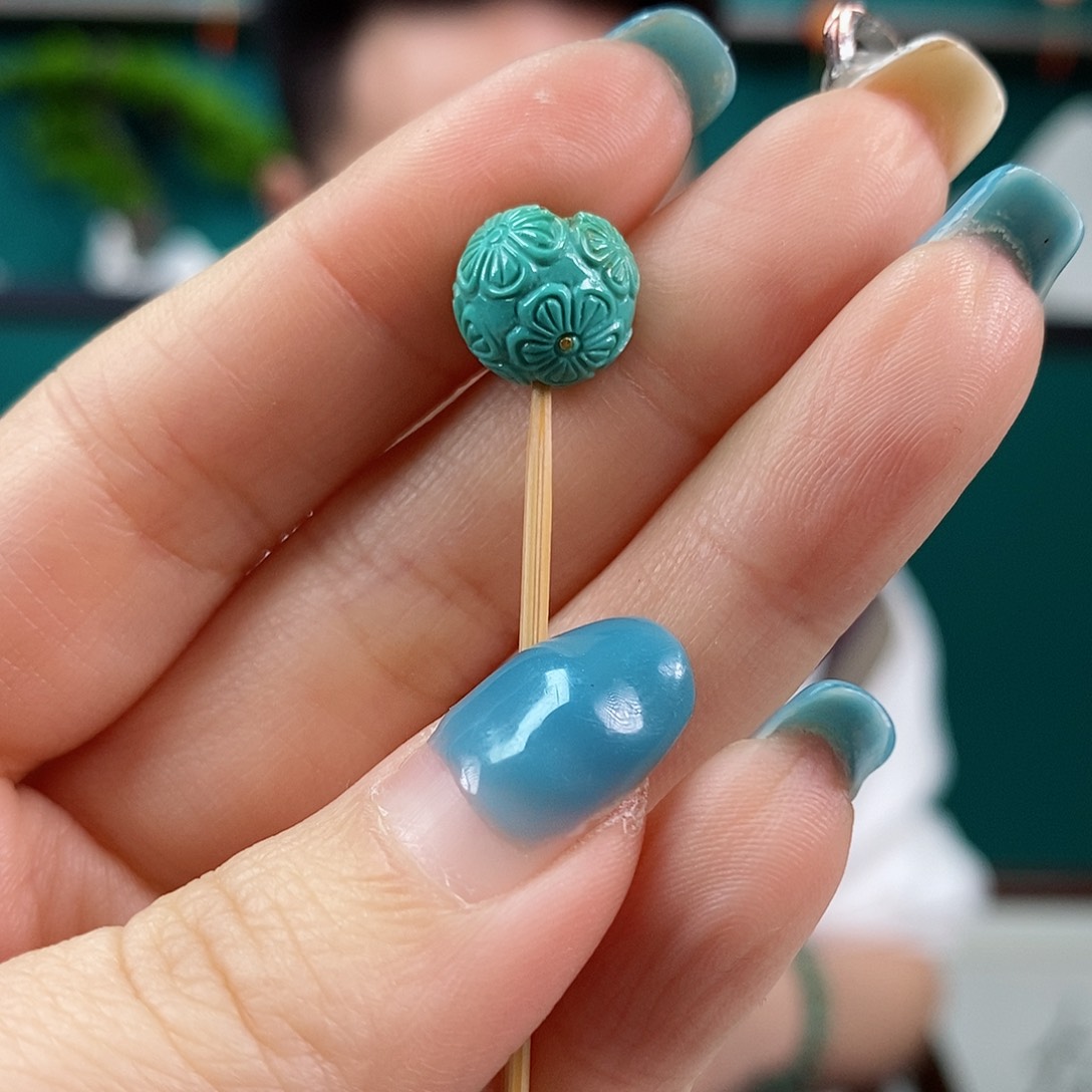 绿松石珠宝奇石未镶嵌