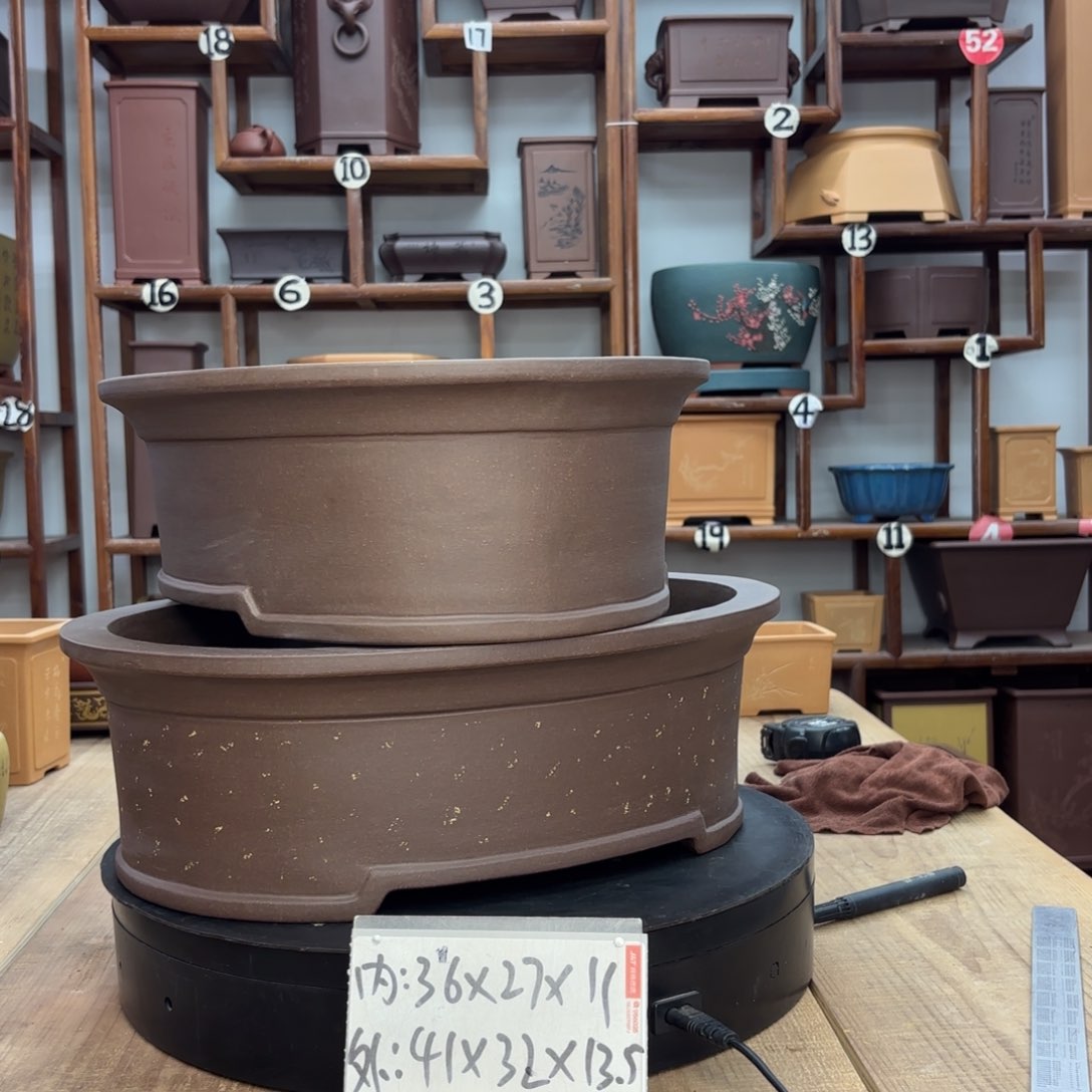 紫砂花盆季*东紫砂花盆