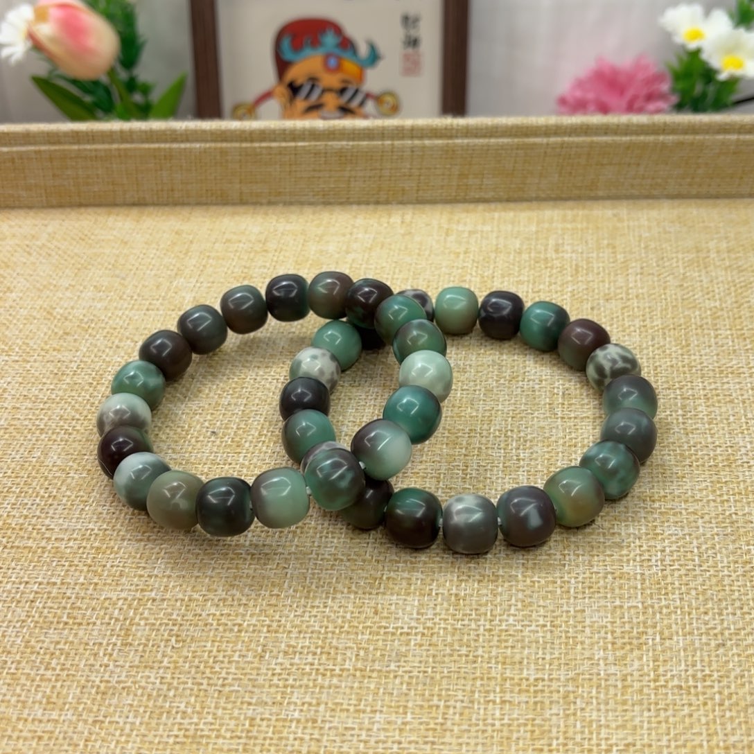 菩提根/象牙果吊坠14干磨极光花皮桶福利