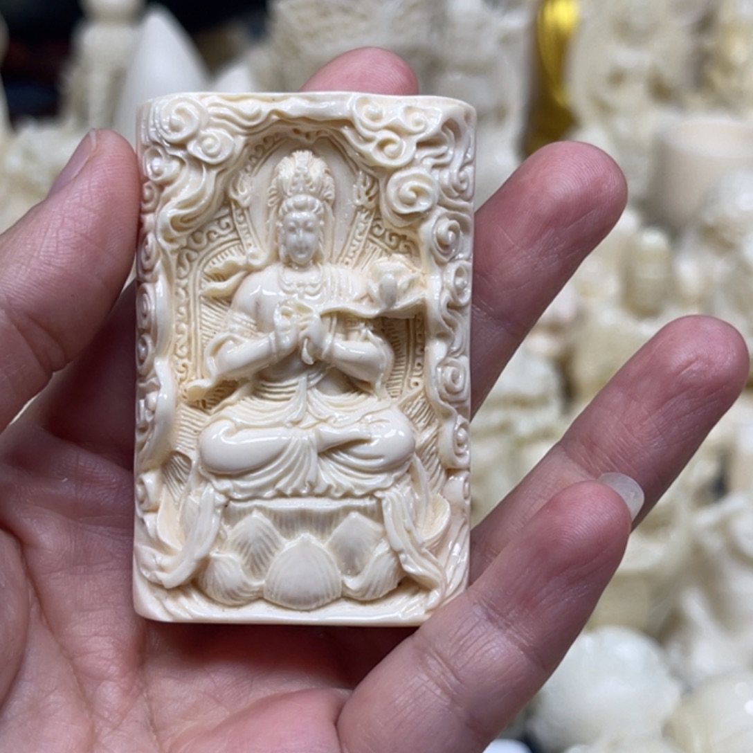 女***孩猛犸象牙手串/手链/手镯