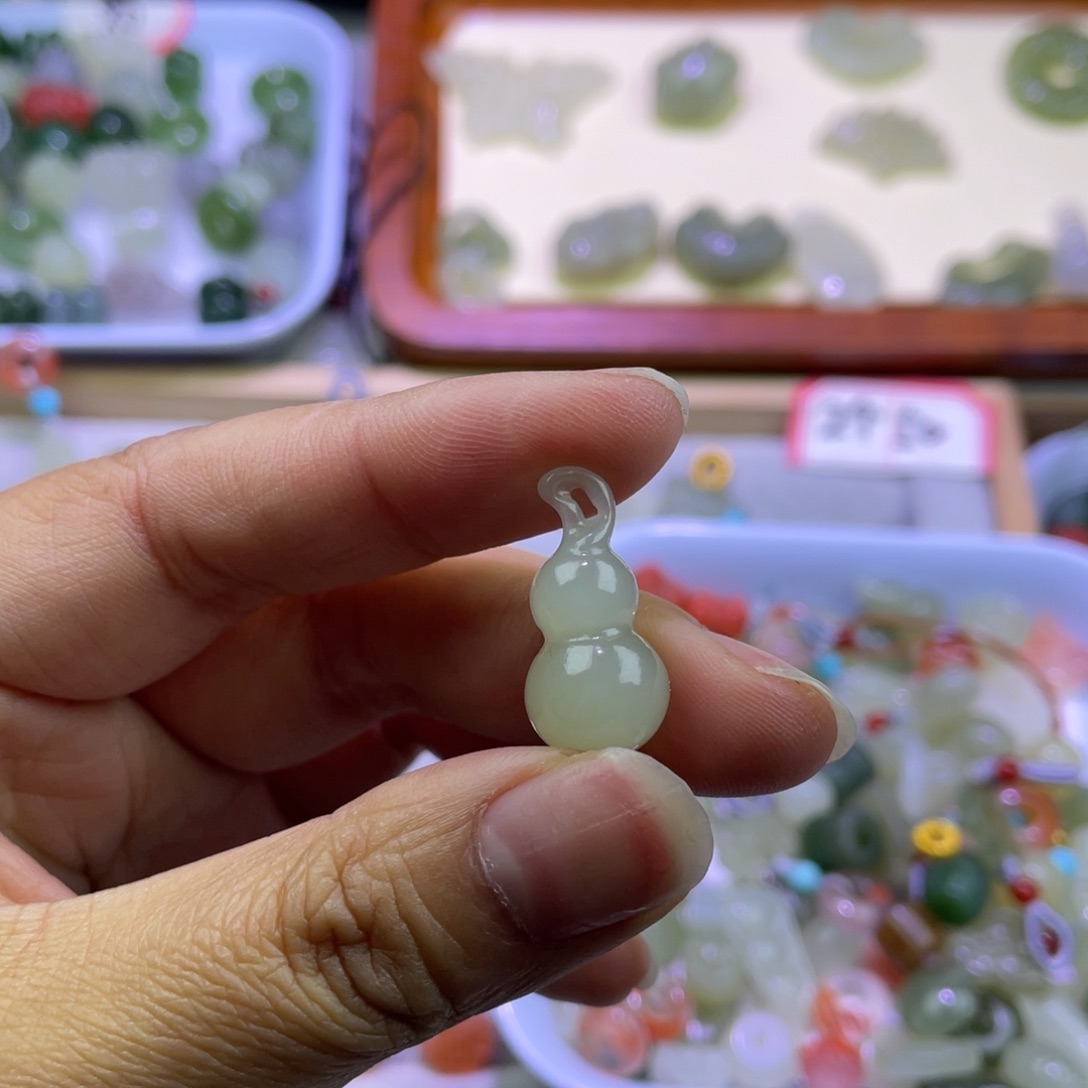 和田玉葫芦未镶嵌