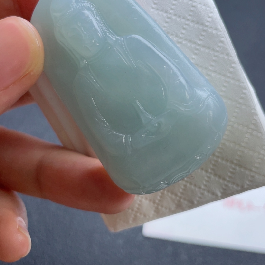 定制翡翠未镶嵌翡翠吊坠