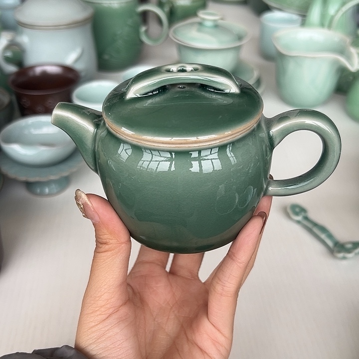 小米茶器龙泉青瓷