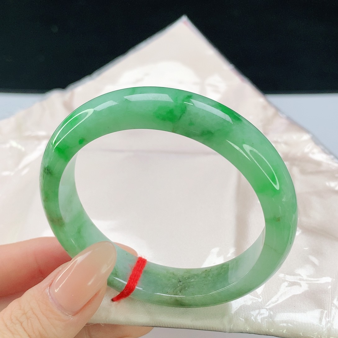 未镶嵌手镯翡翠54.7