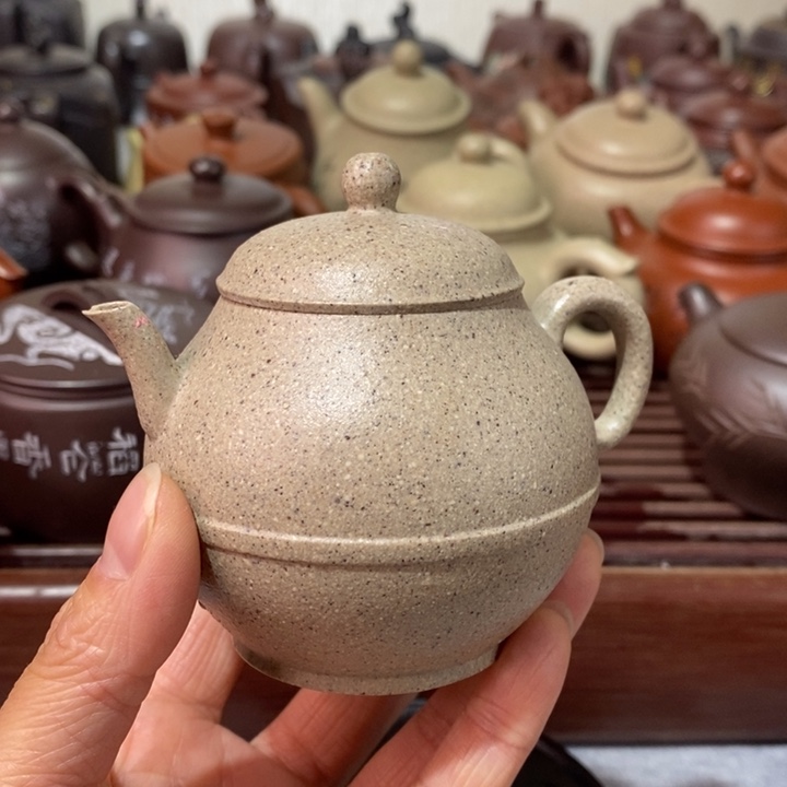 紫砂茶壶微瑕处理一把