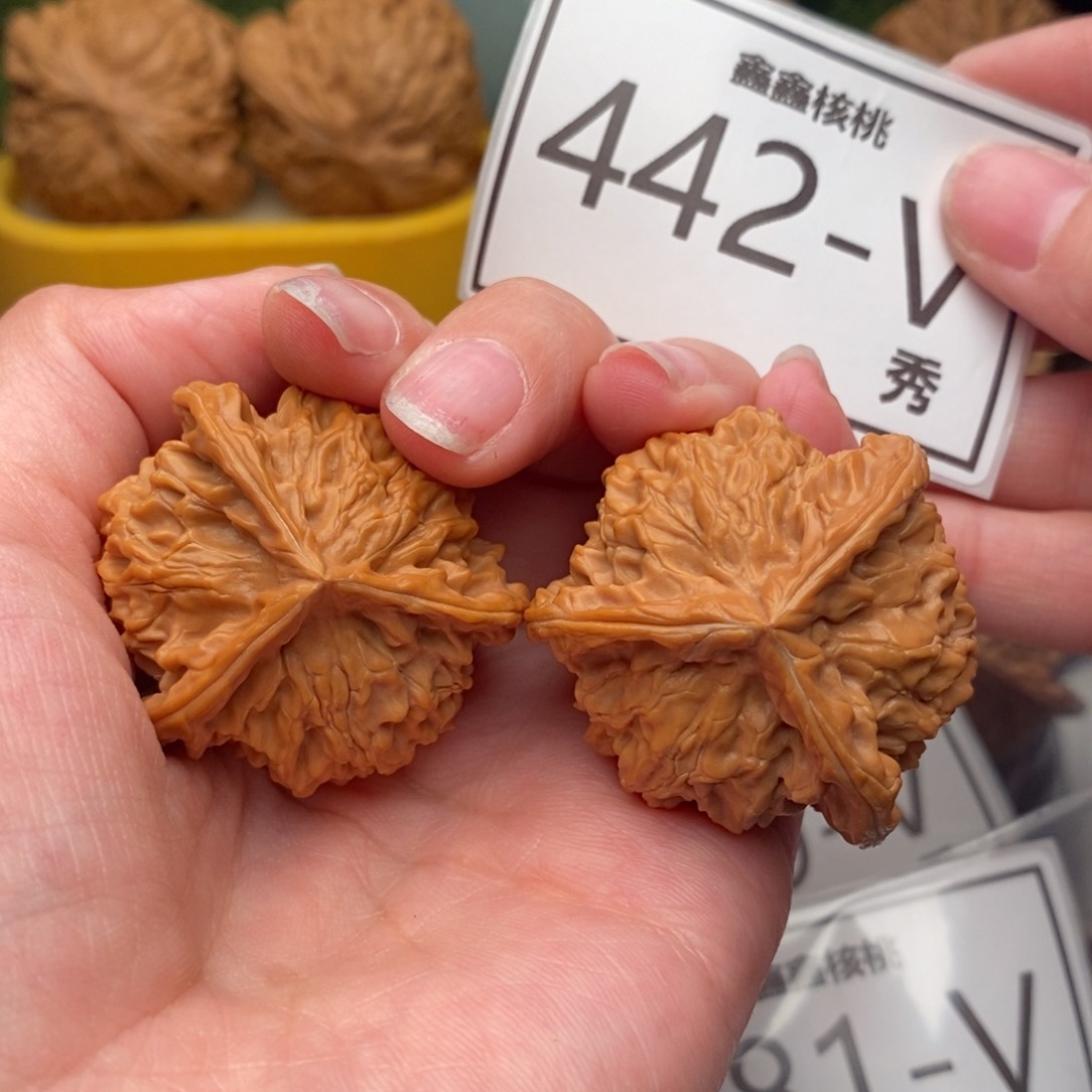 文玩核桃把件盘山奔38