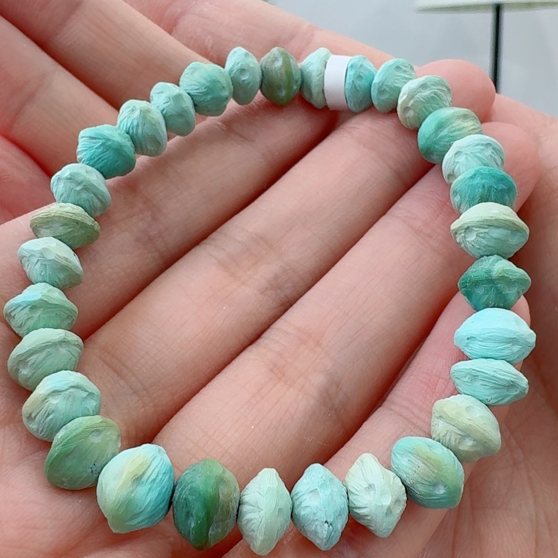 未镶嵌绿松石珠宝奇石