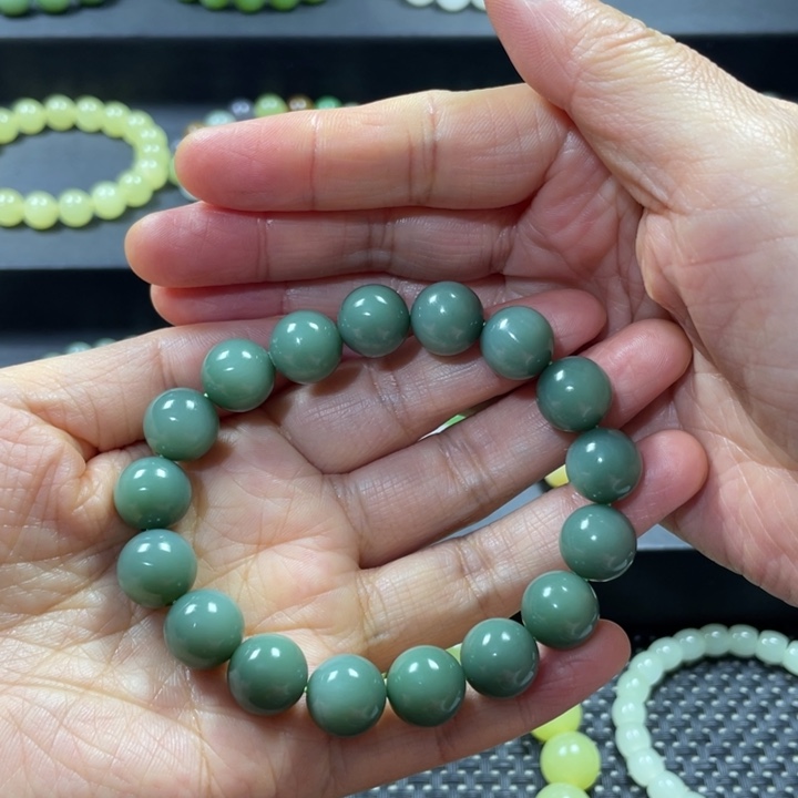 醉***风和田玉未镶嵌手链