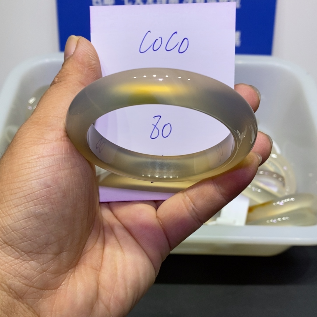 c****玛瑙/玉髓未镶嵌手镯