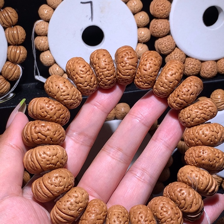 桃核手串磨盘夹板