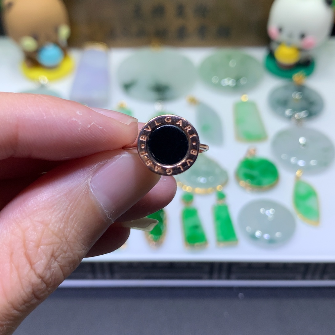 翡翠银S925镶嵌吊坠(不含链)