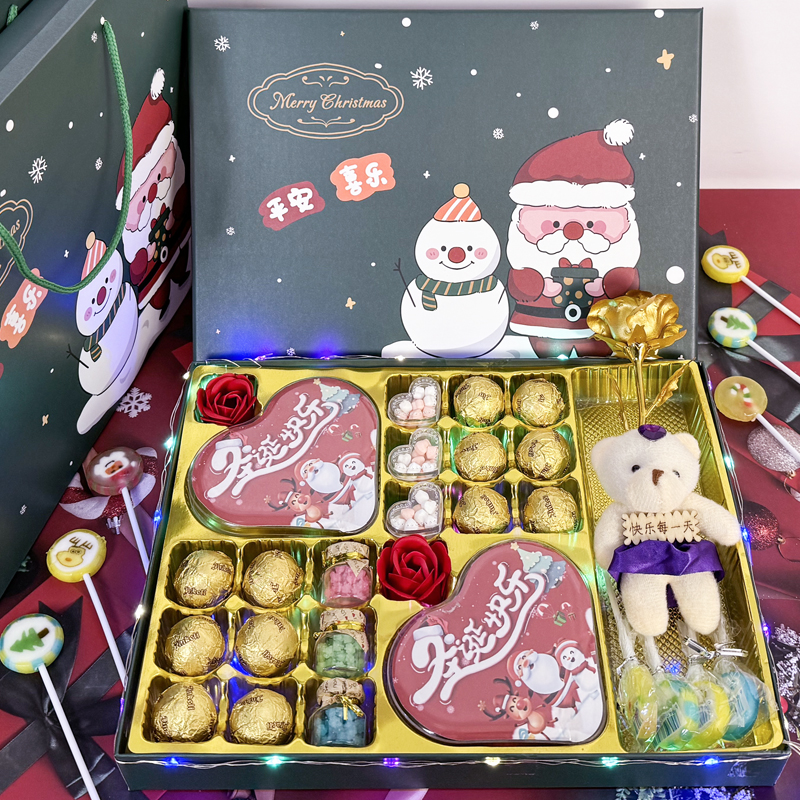 Dove/德芙 圣诞节礼物巧克力糖果礼盒棒棒糖送老婆孩子女朋友生日