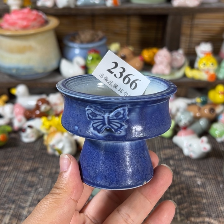 口6 手工花盆满30包邮