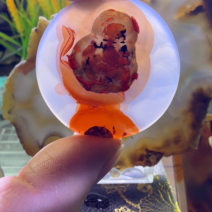 玛瑙/玉髓未镶嵌巴玉玛瑙象形