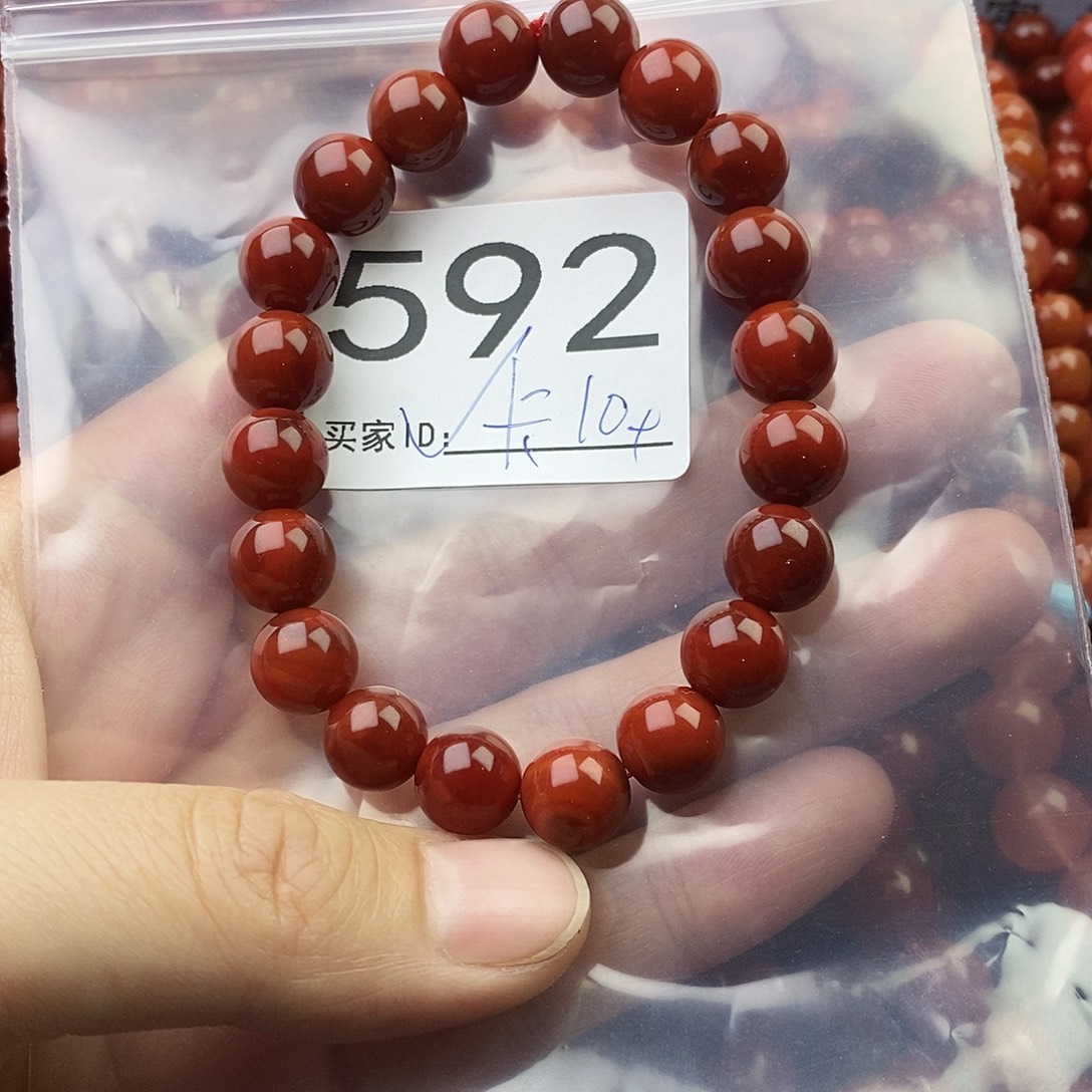 沙***鹰南红玛瑙未镶嵌手链