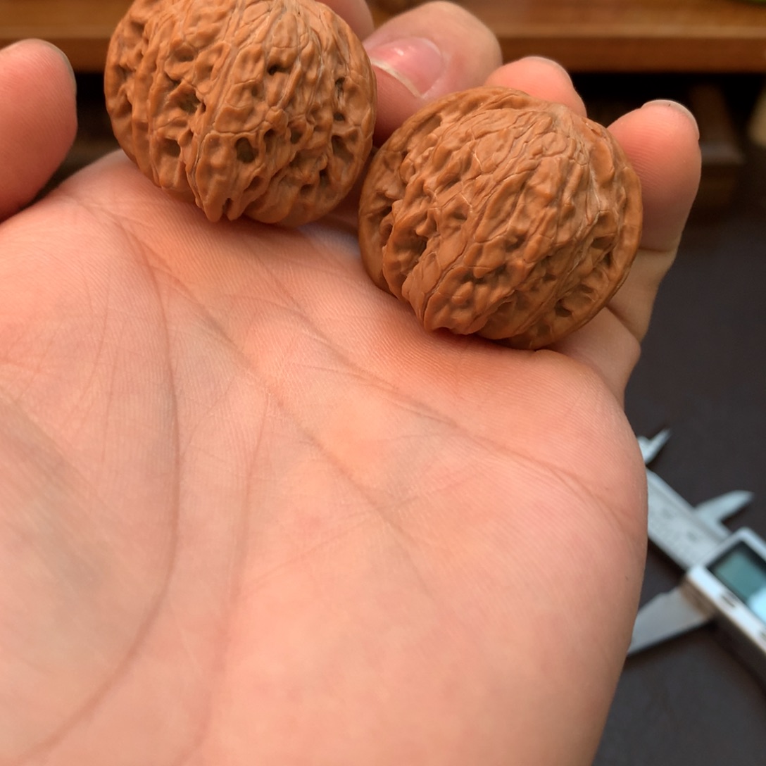 文玩核桃吊坠35磨盘