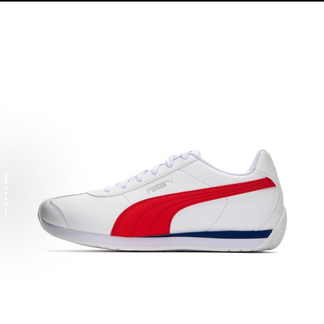 36码 彪马 Turin 3 低帮 生活休闲鞋 白红色 配盒 383037 08