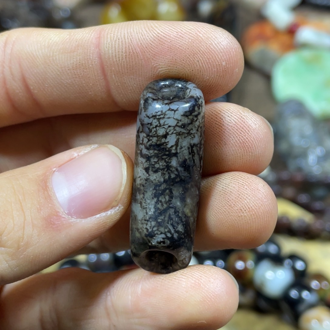 和田玉吊坠(不含链)9K金镶嵌