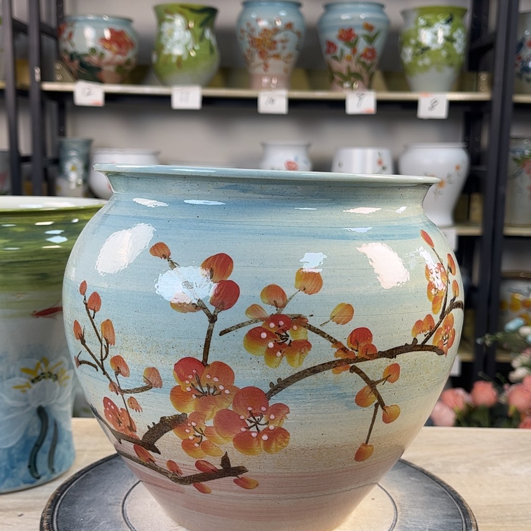 罐1xc景德镇陶瓷花盆