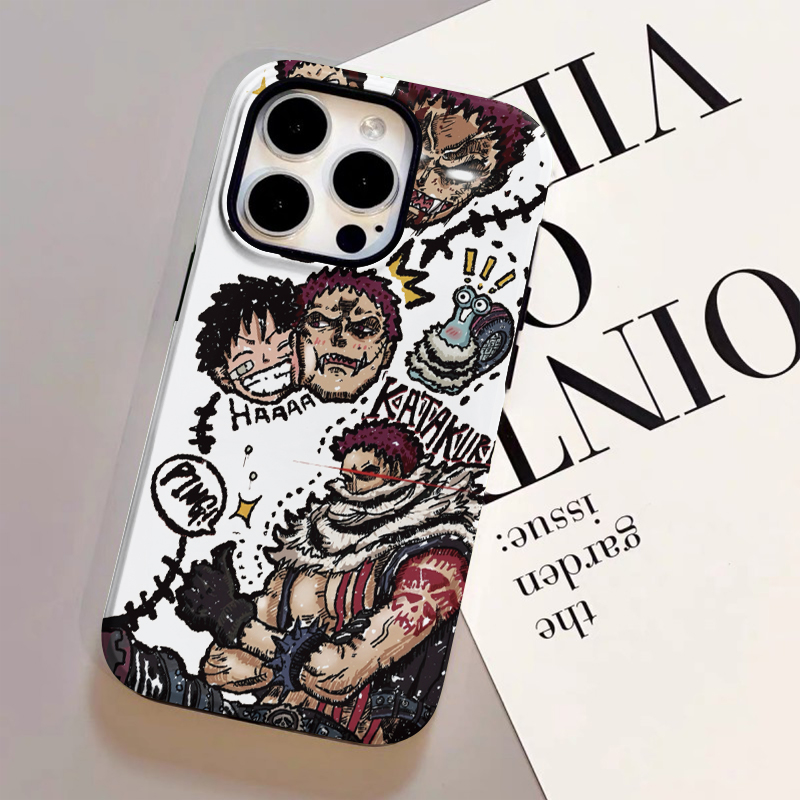 海贼王路飞适用苹果16手机壳iphone15小米14华为13新款oppovivo男