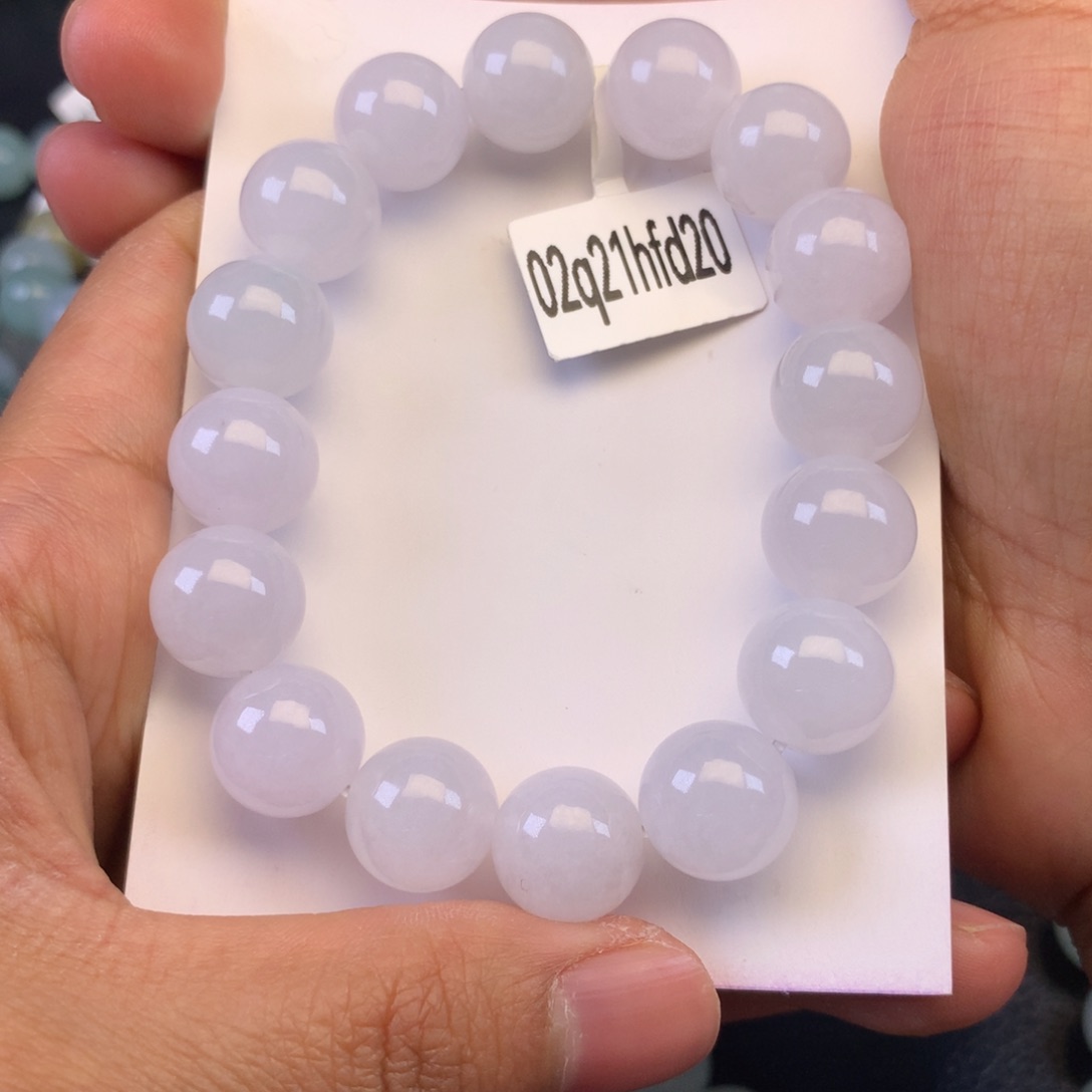 翡翠颈饰未镶嵌北**筑天然缅甸翡翠