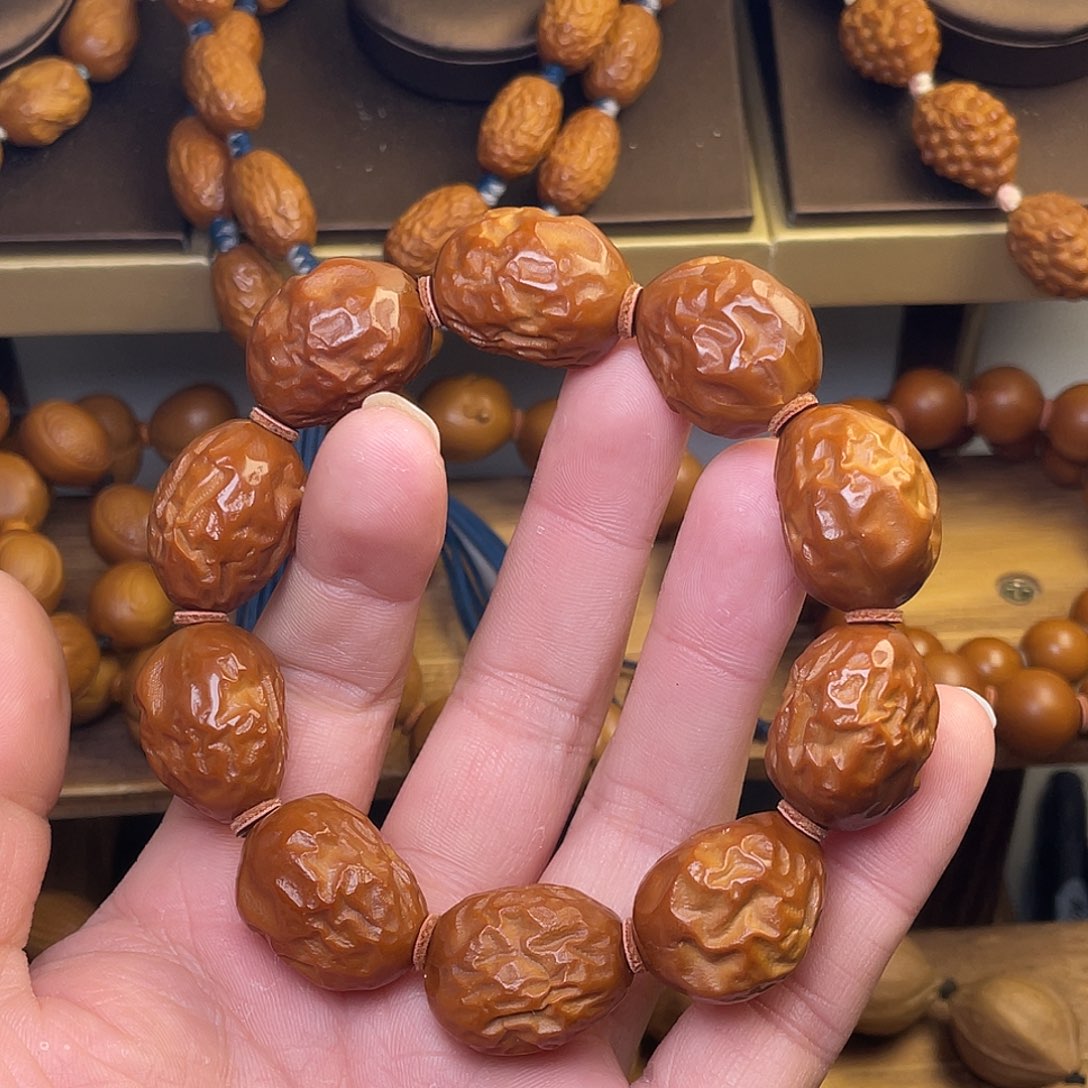 一***人橄榄核手串/手链1.9大枣