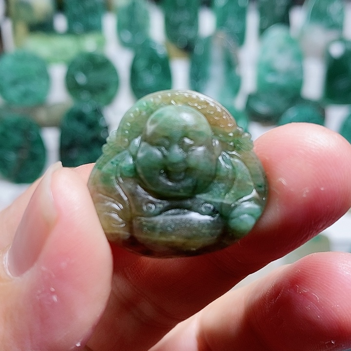 未镶嵌独山玉颈饰