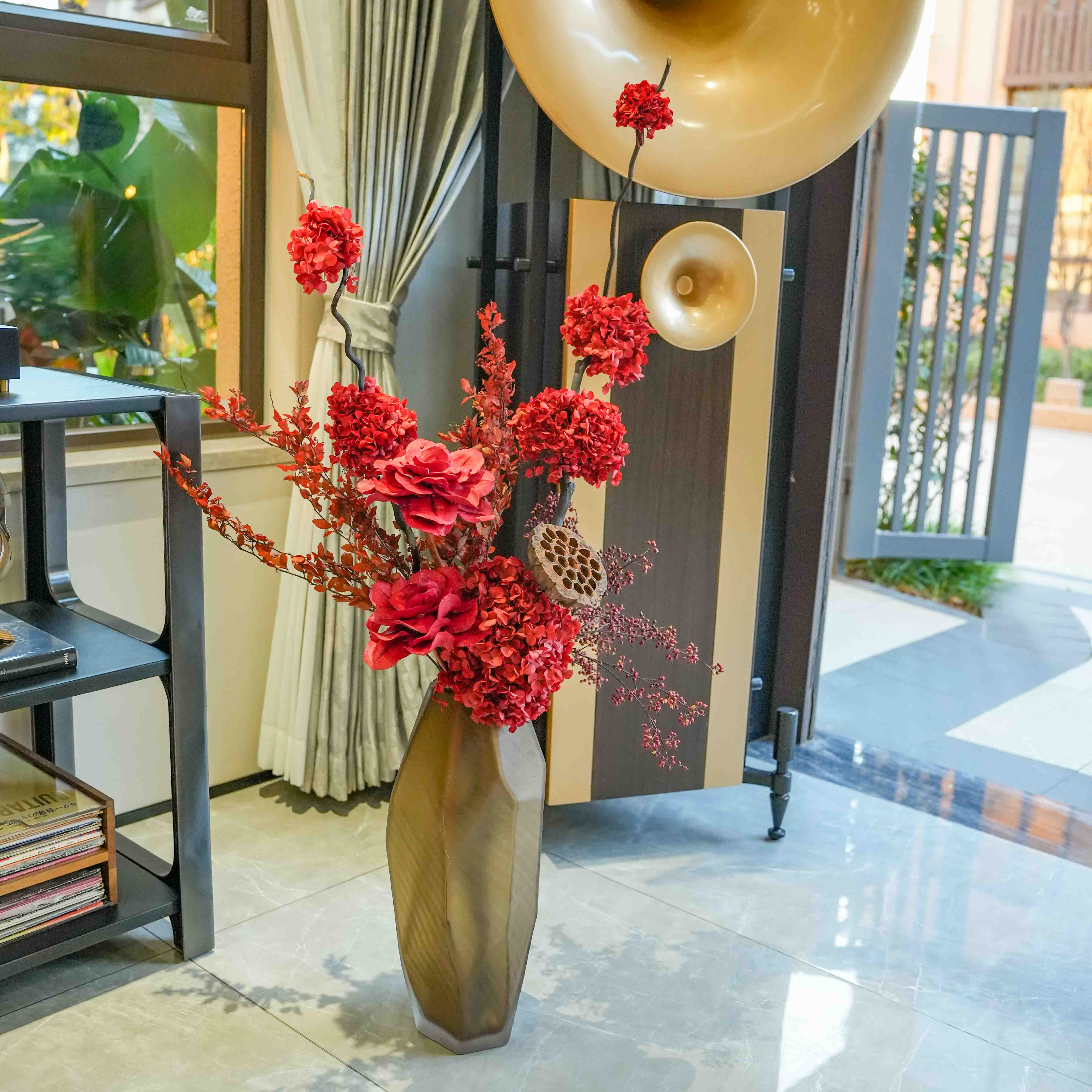 [节节高升]家居装饰电视柜餐桌茶几永生花桌面摆件