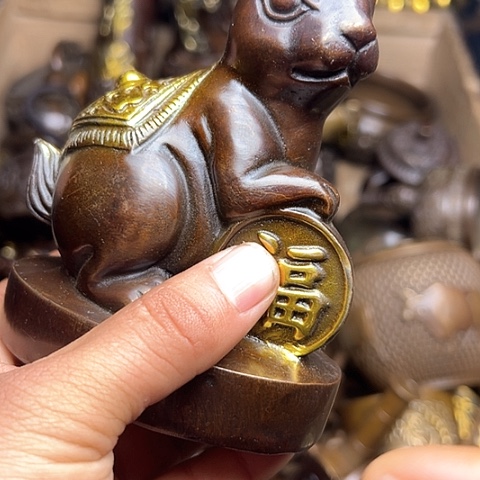 铜制文玩把玩物件