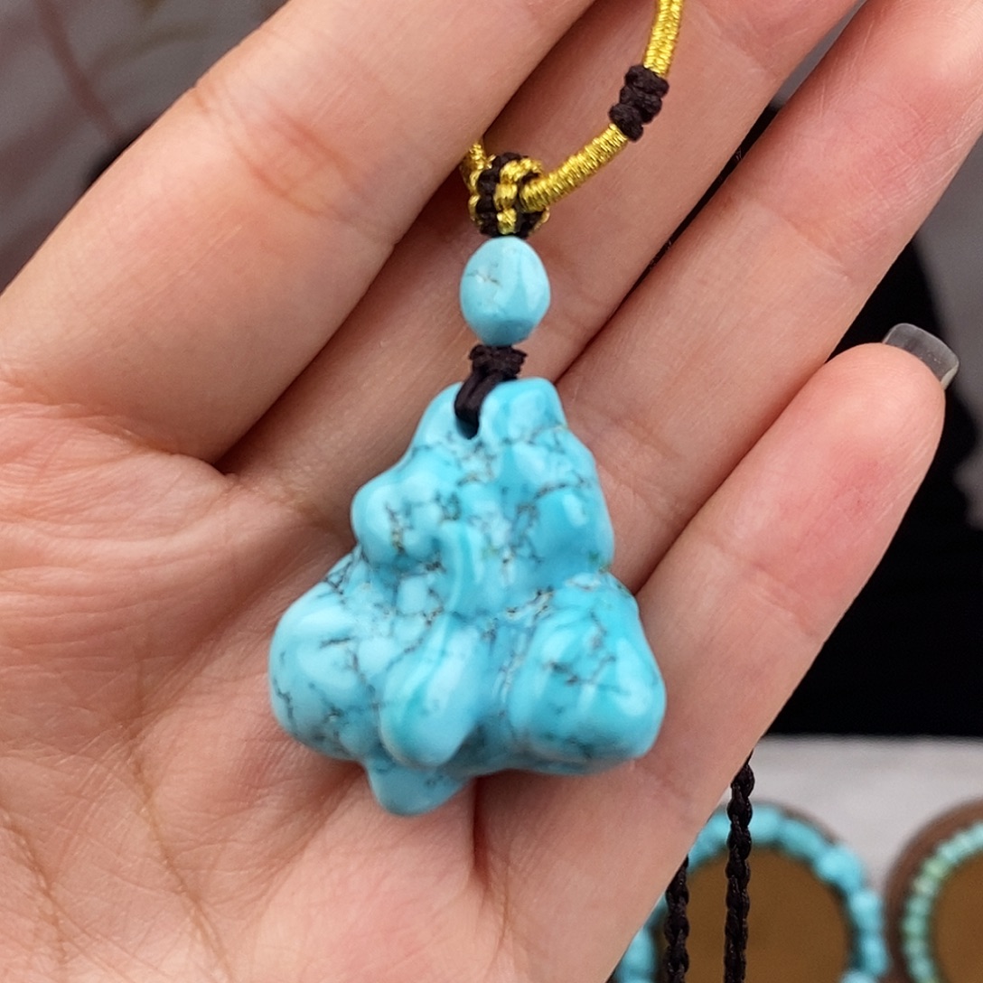 绿松石未镶嵌原矿